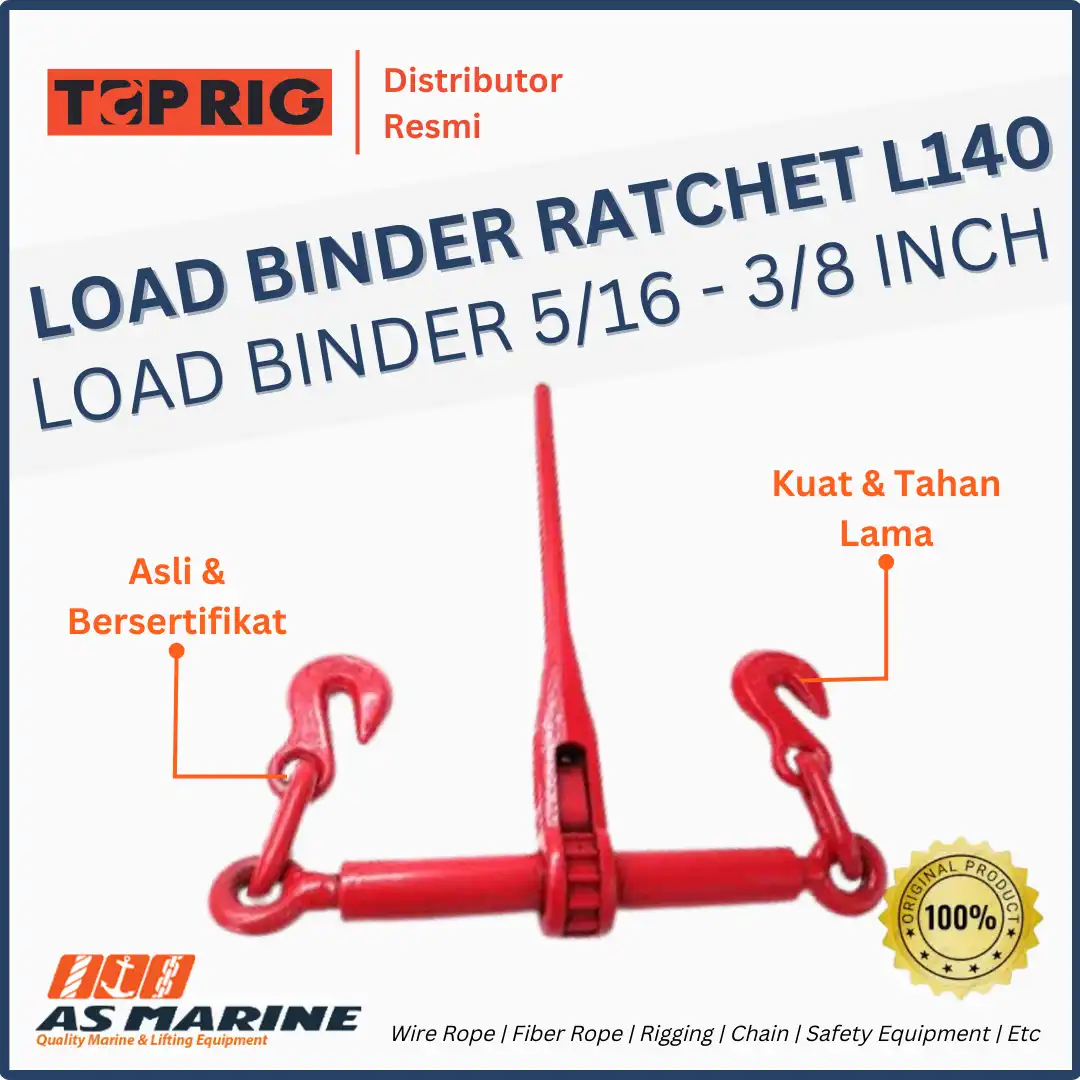 TOPRIG Load Binder Ratchet Type L140 5/16 - 3/8 Inch